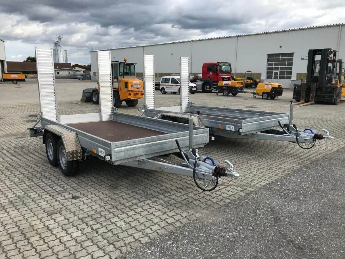 Maschinentransporter für Wacker Neuson Bagger